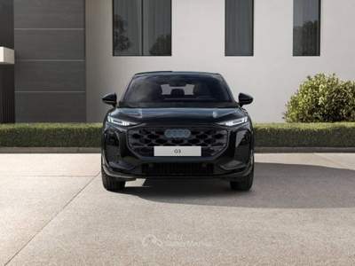 Audi Q3 Sportback 2.0 tdi S line edition quattro 193cv s-tronic Nero usata Cappella Maggiore