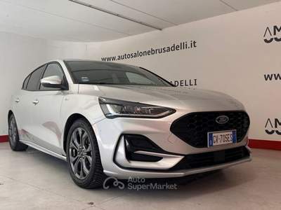 Ford Focus 1.0T EcoBoost Hybrid 155cv ST-Line Auto Argento usata Galbiate