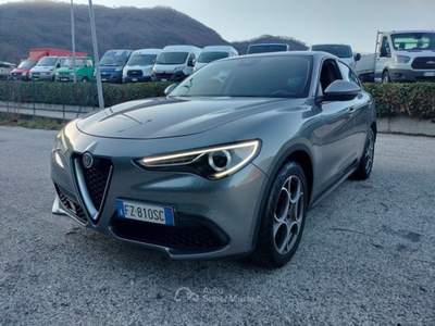Alfa Romeo Stelvio Stelvio 2.2 Turbodiesel 160 CV AT8 RWD Grigio usata Bagni di Lucca