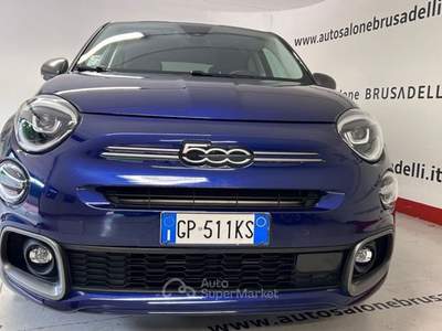 Fiat 500X 1.3 MultiJet 95 CV Sport RETROC.NAVI CARPLAY Blu/Azzurro usata Galbiate
