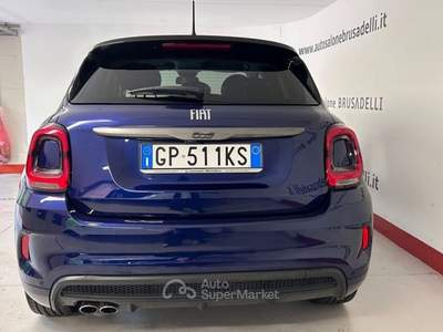 Fiat 500X 1.3 MultiJet 95 CV Sport RETROC.NAVI CARPLAY Blu/Azzurro usata Galbiate