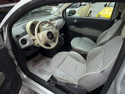 Fiat 500 DISTRIBUZIONE  FRIZIONE E TAGLIANDO NUOVO UNICO PROPRITARIO 1.2 69cv Lounge Argento usata Roma