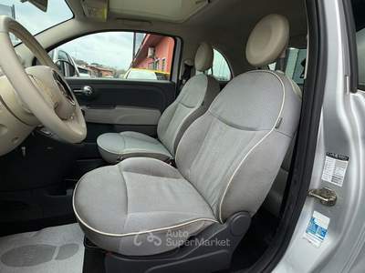 Fiat 500 DISTRIBUZIONE  FRIZIONE E TAGLIANDO NUOVO UNICO PROPRITARIO 1.2 69cv Lounge Argento usata Roma