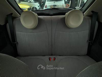 Fiat 500 DISTRIBUZIONE  FRIZIONE E TAGLIANDO NUOVO UNICO PROPRITARIO 1.2 69cv Lounge Argento usata Roma