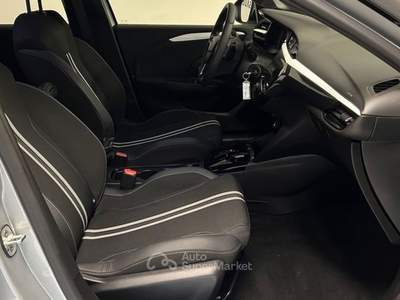 Opel Corsa 1.2 100 CV aut. Edition C.LEGA BLACK|RETROC.|SENS ANT. Argento usata Galbiate