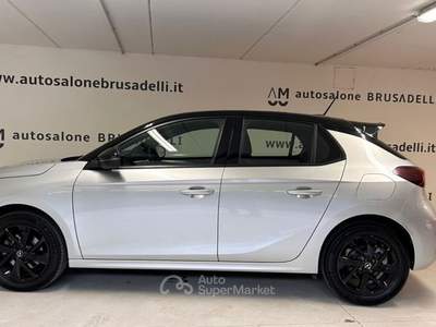 Opel Corsa 1.2 100 CV aut. Edition C.LEGA BLACK|RETROC.|SENS ANT. Argento usata Galbiate