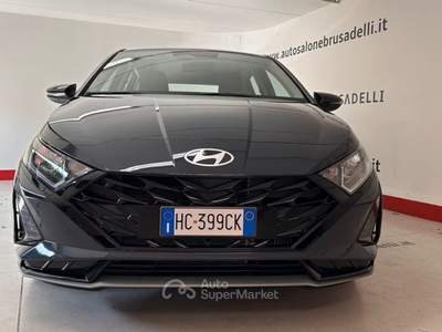 Hyundai i20 1.0 T-GDI 90cv DCT ConnectLine Nero usata Galbiate