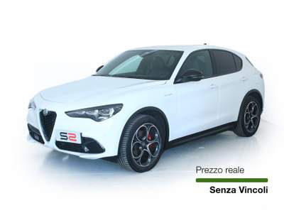 Alfa Romeo Stelvio Stelvio 2.2 Turbodiesel 210 CV AT8 Q4 Veloce Bianco usata Feltre