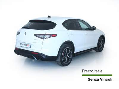 Alfa Romeo Stelvio Stelvio 2.2 Turbodiesel 210 CV AT8 Q4 Veloce Bianco usata Feltre