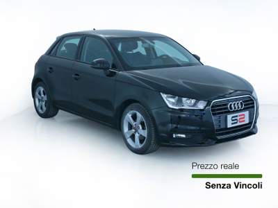 Audi A1 1.0 TFSI ultra 95cv Sport Sensori di parcheggio posteriori Nero usata Feltre