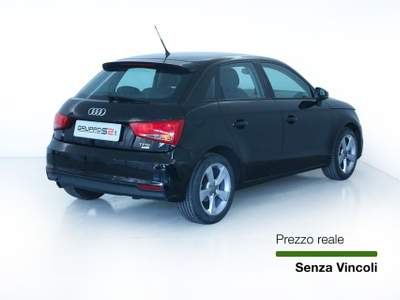 Audi A1 1.0 TFSI ultra 95cv Sport Sensori di parcheggio posteriori Nero usata Feltre