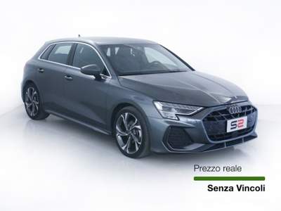 Audi A3 SPB 35 TDI S tronic S line edition Grigio usata Feltre