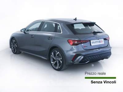 Audi A3 SPB 35 TDI S tronic S line edition Grigio usata Feltre