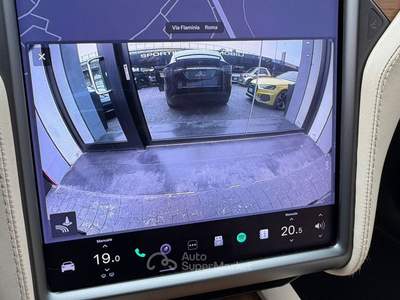 Tesla Model X UNICO PROPRIETARIO ANTICIPO 14990 EURO RATA MENSILE 385,00 EURO 100 kWh Dual Motor Long Range 4WD aut. Nero usata Roma