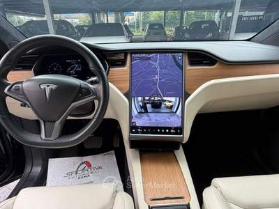 Tesla Model X UNICO PROPRIETARIO ANTICIPO 14990 EURO RATA MENSILE 385,00 EURO 100 kWh Dual Motor Long Range 4WD aut. Nero usata Roma