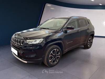 Jeep Compass II 2021 1.3 turbo t4 S 2wd 150cv ddct Nero usata Torino