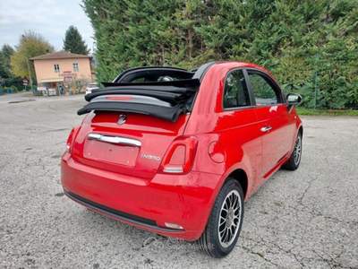 Fiat 500 500 C 1.0 Hybrid Rosso usata Bagni di Lucca