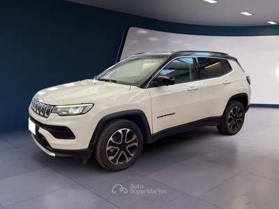 Jeep Compass II 2021 1.6 mjt Limited 2wd 130cv Bianco usata Torino