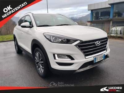 Hyundai Tucson Tucson 1.6 CRDi XPrime Bianco usata Bagni di Lucca