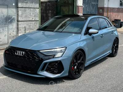 Audi RS 3 RS3 2.5 TFSI 400 CV S-TRONIC QUATTRO SPBK Grigio usata Cardito