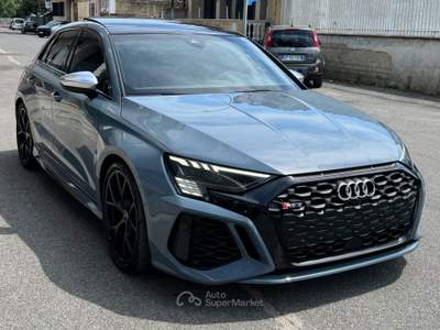 Audi RS 3 RS3 2.5 TFSI 400 CV S-TRONIC QUATTRO SPBK Grigio usata Cardito