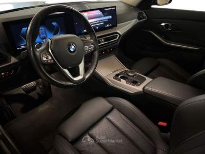 BMW Serie 3 320d  - 320d touring mhev 48v xdrive auto Nero usata Rivoli