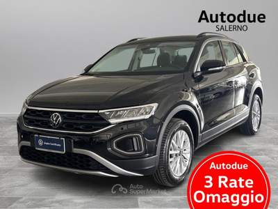 Volkswagen T-Roc  - t-roc 2.0 tdi life 115cv Nero usata Salerno
