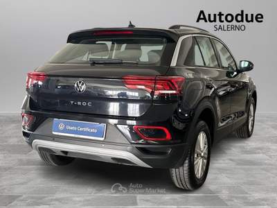 Volkswagen T-Roc  - t-roc 2.0 tdi life 115cv Nero usata Salerno