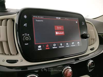 Fiat 500 1.2 Mirror Nero usata Barletta