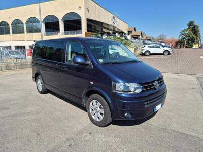 Volkswagen Multivan T5 2.0 TDI 140CV Comfortline Blu/Azzurro usata Medesano