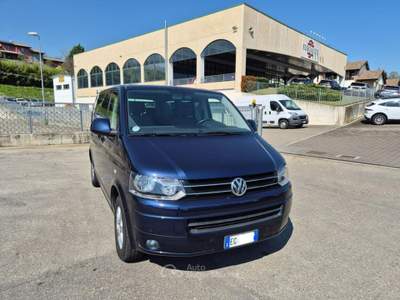 Volkswagen Multivan T5 2.0 TDI 140CV Comfortline Blu/Azzurro usata Medesano