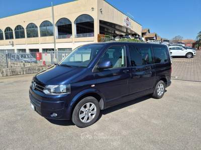 Volkswagen Multivan T5 2.0 TDI 140CV Comfortline Blu/Azzurro usata Medesano
