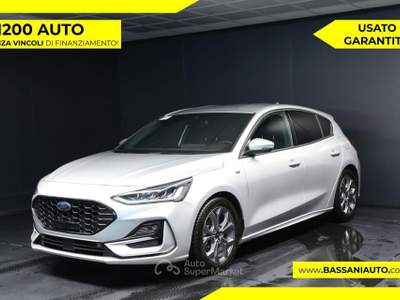 Ford Focus 1.0 EcoBoost Hybrid 155 CV Powershift 5p. ST-Line Argento usata Arsiè