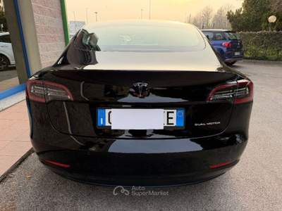 Tesla Model 3 LONG RANGE DUAL MOTOR AWD UNIPROPRIETARIO Nero usata Venezia