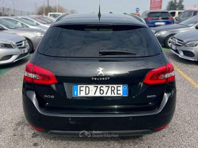 Peugeot 308 308 II  SW SW 2.0 bluehdi 16v buisness Nero usata Urgnano