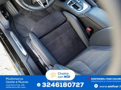 BMW Serie 1 120d 120d M-Sport cruise control adattivo, tetto panoramico a LED Nero usata Roma