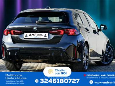 BMW Serie 1 120d 120d M-Sport cruise control adattivo, tetto panoramico a LED Nero usata Roma
