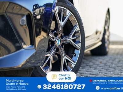 BMW Serie 1 120d 120d M-Sport cruise control adattivo, tetto panoramico a LED Nero usata Roma