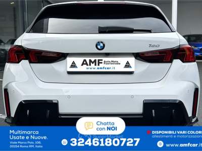 BMW Serie 1 M 120I M Sport Shadow Line | Panorama | Head-up Bianco usata Roma