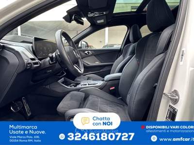 BMW Serie 1 M 120I M Sport Shadow Line | Panorama | Head-up Bianco usata Roma