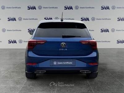 Volkswagen Polo 1.0 TSI 95CV DSG R-Line Blu/Azzurro usata Ravenna