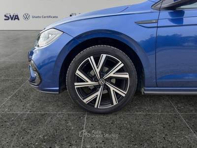 Volkswagen Polo 1.0 TSI 95CV DSG R-Line Blu/Azzurro usata Ravenna