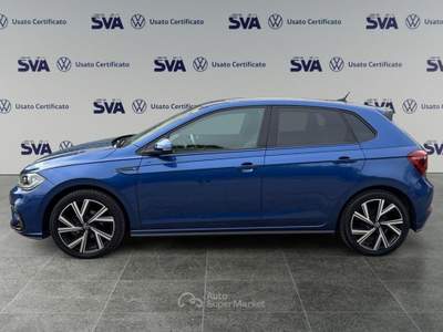 Volkswagen Polo 1.0 TSI 95CV DSG R-Line Blu/Azzurro usata Ravenna