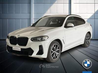 BMW X4 20 d Mild Hybrid 48V Msport xDrive Steptronic Bianco usata Brescia