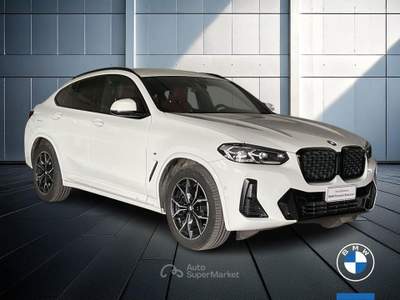 BMW X4 20 d Mild Hybrid 48V Msport xDrive Steptronic Bianco usata Brescia