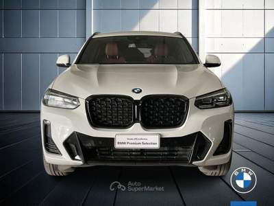 BMW X4 20 d Mild Hybrid 48V Msport xDrive Steptronic Bianco usata Brescia