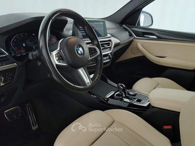 BMW X3 X3 xdrive20d mhev 48v msport auto Nero usata Cuneo