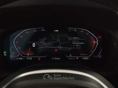 BMW X3 X3 xdrive20d mhev 48v msport auto Nero usata Cuneo