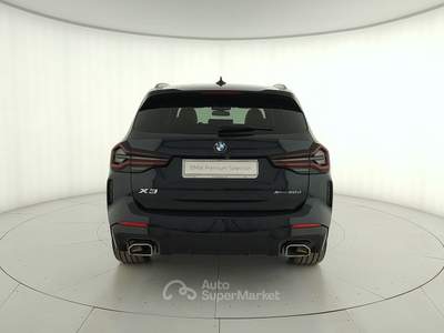 BMW X3 X3 xdrive20d mhev 48v msport auto Nero usata Cuneo