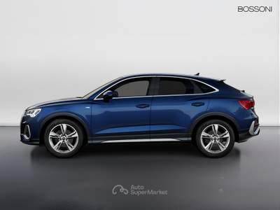 Audi Q3 sportback 35 2.0 tdi s line edition s tronic Blu/Azzurro usata Orzinuovi
